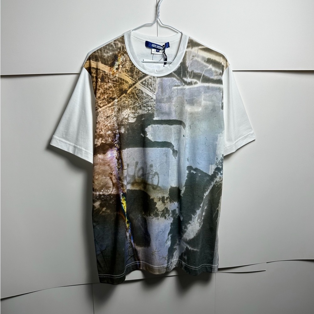 Comme des Garcons x Junya Watanabe Multicolor Abstract Short Sleeve Tee AOP